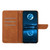 Samsung Galaxy S24+ 5G Stitching Embossed Leather Phone Case - Brown
