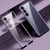 Samsung Galaxy S24+ 5G SULADA Electroplating TPU Transparent Phone Case - Purple