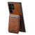 Samsung Galaxy S24+ 5G Suteni H02 Leather Wallet Stand Back Phone Case - Brown
