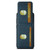 Samsung Galaxy S24+ 5G Suteni H02 Litchi Leather Card Wallet Stand Back Phone Case - Blue