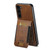 Samsung Galaxy S24+ 5G Suteni H03 Oil Wax Leather Wallet Stand Back Phone Case - Brown