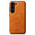 Samsung Galaxy S24+ 5G Suteni H15 MagSafe Oil Eax Leather Detachable Wallet Back Phone Case - Khaki
