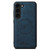 Samsung Galaxy S24+ 5G Suteni H16 Litchi Texture Leather Detachable Wallet Back Phone Case - Blue