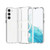 Samsung Galaxy S24+ 5G Terminator Style Glitter Powder MagSafe Magnetic Phone Case - Transparent