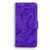 Samsung Galaxy S24+ 5G Tiger Embossing Pattern Flip Leather Phone Case - Purple