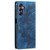 Samsung Galaxy S24+ 5G Totem Embossed Magnetic Leather Phone Case - Blue