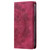 Samsung Galaxy S24+ 5G Totem Embossed Magnetic Leather Phone Case - Red
