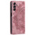 Samsung Galaxy S24+ 5G Totem Embossed Magnetic Leather Phone Case - Rose Gold