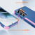 Samsung Galaxy S24+ 5G TPU + PC Shockproof Protective Phone Case - Royal Blue + Pink