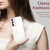 Samsung Galaxy S24+ 5G Transparent Plating Fine Hole Phone Case - Purple