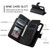 Samsung Galaxy S24+ 5G Tri-Fold 9-Card Wallets Leather Phone Case - Black