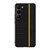 Samsung Galaxy S24+ 5G Ultra-thin Carbon Fiber Texture Splicing Phone Case - Yellow