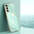 Samsung Galaxy S24+ 5G XINLI Straight Edge 6D Electroplate TPU Phone Case - Mint Green