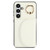 Samsung Galaxy S24+ 5G YM007 Ring Holder Card Bag Skin Feel Phone Case - White