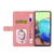 Samsung Galaxy S24+ 5G Y-shaped Pattern Flip Leather Phone Case - Pink