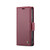 Samsung Galaxy S24+ CaseMe 023 Butterfly Buckle Litchi Texture RFID Anti-theft Leather Phone Case - Wine Red