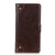 Samsung Galaxy S24+ Copper Buckle Nappa Texture Leather Phone Case - Coffee