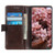 Samsung Galaxy S24+ Copper Buckle Nappa Texture Leather Phone Case - Coffee