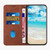 Samsung Galaxy S24+ Diamond Splicing Skin Feel Magnetic Leather Phone Case - Brown