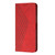 Samsung Galaxy S24+ Diamond Splicing Skin Feel Magnetic Leather Phone Case - Red