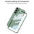 Samsung Galaxy S24+ GKK Plating Transparent TPU Phone Case, Without pen - Silver