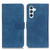 Samsung Galaxy S24+ KHAZNEH Retro Texture Horizontal Flip Leather Phone Case - Blue