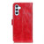 Samsung Galaxy S24+ Retro Crazy Horse Texture Leather Phone Case - Red