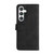 Samsung Galaxy S24+ Skin Feel Life Tree Metal Button Leather Phone Case - Black