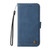 Samsung Galaxy S24+ Skin Feel Life Tree Metal Button Leather Phone Case - Blue