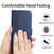 Samsung Galaxy S24+ Stitching Calf Texture Buckle Leather Phone Case - Blue