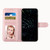 Samsung Galaxy S24+ Stitching Calf Texture Buckle Leather Phone Case - Pink