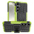 Samsung Galaxy S24+ Tire Texture TPU + PC Phone Case with Holder - Green