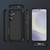 Samsung Galaxy S24 5G 3 in 1 Flip Holder Phone Case - Black Samsung Galaxy S24 5G 3 in 1 Flip Holder Phone Case - Black