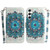 Samsung Galaxy S24 5G 3D Colored Horizontal Flip Leather Phone Case - Peacock Wreath