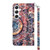 Samsung Galaxy S24 5G 3D Painted Leather Phone Case - Colorful Mandala