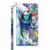 Samsung Galaxy S24 5G 3D Painting Pattern Flip Leather Phone Case - Watercolor Owl