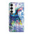 Samsung Galaxy S24 5G 3D Painting Pattern Flip Leather Phone Case - Watercolor Owl