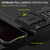 Samsung Galaxy S24 5G Armor PC + TPU Camera Shield Phone Case - Black