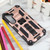 Samsung Galaxy S24 5G Armor Shockproof TPU + PC Magnetic Phone Case with Holder - Rose Gold Samsung Galaxy S24 5G Armor Shockproof TPU + PC Magnetic Phone Case with Holder - Rose Gold
