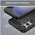Samsung Galaxy S24 5G Brushed Texture Carbon Fiber TPU Phone Case - Black