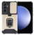 Samsung Galaxy S24 5G Camera Shield Card Slot PC+TPU Phone Case - Gold Samsung Galaxy S24 5G Camera Shield Card Slot PC+TPU Phone Case - Gold