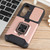 Samsung Galaxy S24 5G Camera Shield Card Slot PC+TPU Phone Case - Rose Gold