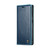 Samsung Galaxy S24 5G CaseMe 003 Crazy Horse Texture Flip Leather Phone Case - Blue Green