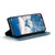 Samsung Galaxy S24 5G CaseMe 003 Crazy Horse Texture Flip Leather Phone Case - Blue Green