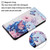 Samsung Galaxy S24 5G Colored Drawing Pattern Leather Phone Case - Purple Butterfly