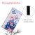Samsung Galaxy S24 5G Colored Drawing Pattern Leather Phone Case - Purple Butterfly