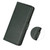 Samsung Galaxy S24 5G Cow Texture Leather Phone Case - Green
