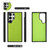 Samsung Galaxy S24 5G Crossbody Multi-functional Zipper Wallet Litchi Leather Phone Case - Green