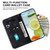 Samsung Galaxy S24 5G Double 8-shaped Embossed Leather Phone Case - Black