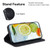 Samsung Galaxy S24 5G Double 8-shaped Embossed Leather Phone Case - Black